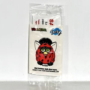 Kid Cuisine 1999 Sealed Red Furby Sticker Banquet TV Dinners VTG NEW - Picture 1 of 2
