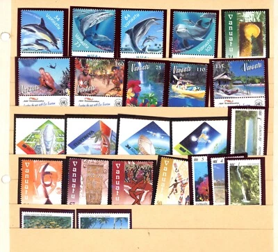 Венуату--коллекция 52 марок и 8 сувенирных листов - Изображение 1 из 3