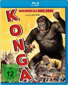 KONGA *1961 / Michael Gough, Jess Conrad, Margo Johns* NEW Region B Blu Ray - Picture 1 of 1
