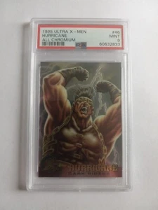 Fleer Ultra Marvel X-Men All-Chromium PSA 9 1995 come nuovo Hurricane 46 - Foto 1 di 2