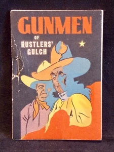 Vintage 1939 Gunmen Of Rustlers 'Gulch - Penny Book - Whitman Pub Jack Werner - Bild 1 von 8