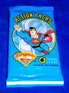 1996 Skybox DC Superman Action Pack Trading Card Pack (NS73) - Picture 1 of 2