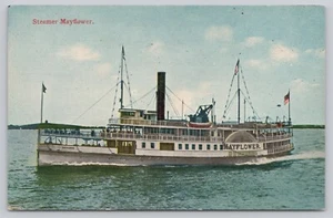Steamer Mayflower, Nantasket Beach Boat Unposted Divided Back Postcard - Picture 1 of 2