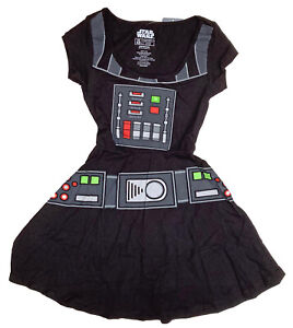 Star Wars Darth Vader Cosplay Dress Juniors New Mighty Fine