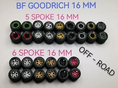 BF GOODRICH 🔥♨️ 2 RIMS DESIGN ♨️ 16 mm OFF ROAD Rubber Tire  15 sets - Image 1 of 4