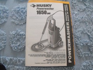 Husky Corded Electric Pressure Washers 