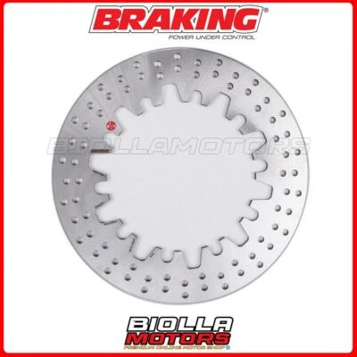 BW02FI DISCO FRENO POSTERIORE DX BRAKING BMW K 1100 LT 1100 1995 - FISSO - Foto 1 de 4