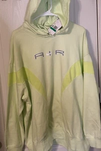 Nike Air Neon Grün Pullover Sweatshirt Training Top Gr. XS Hoodie 🔥NEU🔥 - Bild 1 von 5