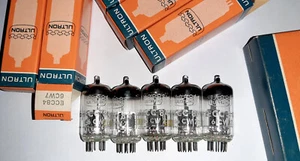 ECC84 6CW7 ULTRON double triode Röhren Tubes Radio NOS (1 TUBE) - Picture 1 of 7