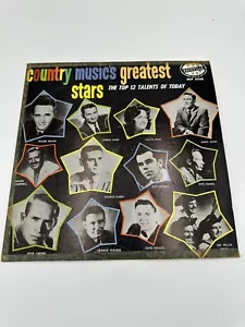 Vintage Country Musics Greatest Stars Nashville Records LP Vinyl 33RPM VG - Imagen 1 de 4