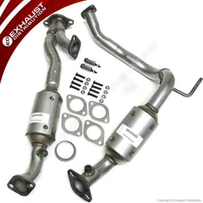 TOYOTA FJ CRUISER 4.0L 2007-2012 Catalytic Converter Rear 2 Pieces - Image 1 of 4