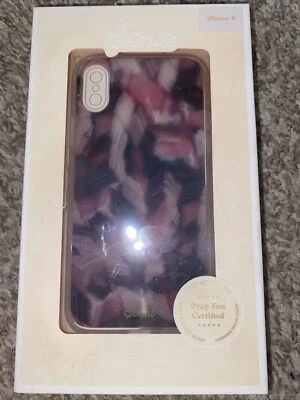 Sonix Clear Coat Case Luxe Case Cover for Apple iPhone X, XS Pink Tortoise -NEW - Image 1 of 2