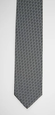 Versace Collection Snake Style Grey Silk Tie CR39SEA8530 Color 0001 Foto 1 de 3