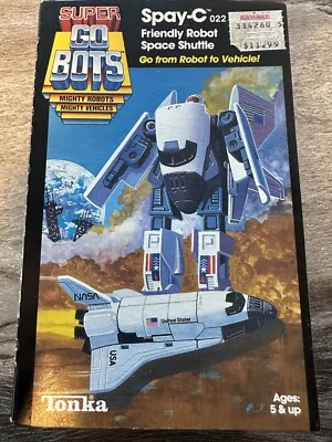 Tonka Bandai Transformer GOBOTS Machine Robo SPAY-C Go Bot Space Shuttle 022 NEW - Image 1 of 4