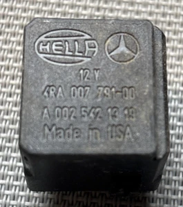 MERCEDES-BENZ Hella Multi Purpose RELAY BLACK 4ra00779100 d5 - Picture 1 of 2
