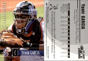 Yunir Garcia 2005 Grandstand St. Lucie Mets #NNO Card *AutographDen*
