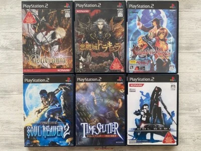 SONY PS2 Akumajo Castlevania & Vampire Panic Soul Reaver Time Splitter Cool Girl - Image 1 of 4