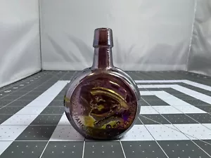 1970 Vtg Wheaton FIRST EDITION President ROOSEVELT Decanter Glass Bottle 14-4 - Picture 1 of 4