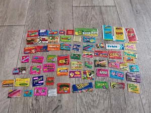chewing gum wrapper labels lot - Picture 1 of 14