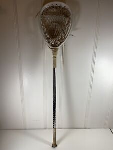 Mini Warrior Nemesis Goalie Lacrosse Stick shaft complete Mini white head
