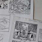 STEPHEN KING IT 1990 PENNYWISE CURRY ORIGINAL STORYBOARD PRODUCTION ART STAT #10