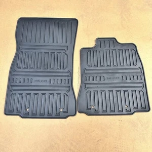 Jaguar XJ RHD X351 2010-2019 Front Rubber Protective Floor Mats Genuine C2D7784 - Picture 1 of 2