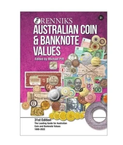 Renniks Australian Coin and Banknote Values 31st Edition - Paperback - Picture 1 of 1