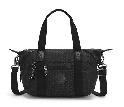 kipling Basic Plus Eyes Wide Open Art Mini Handbag Signature Emb Schwarz - Bild 1 von 4