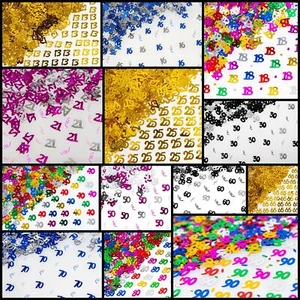 Table Confetti Birthday Party Sprinkles All Ages Decorations Milestone Party - Picture 1 of 438