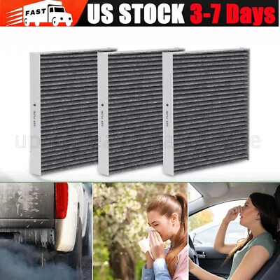 US 3PCS Cabin Air Filter for BUICK ENCLAVE 2018-2024 ENCORE GX 2020-2024 Foto 1 de 4