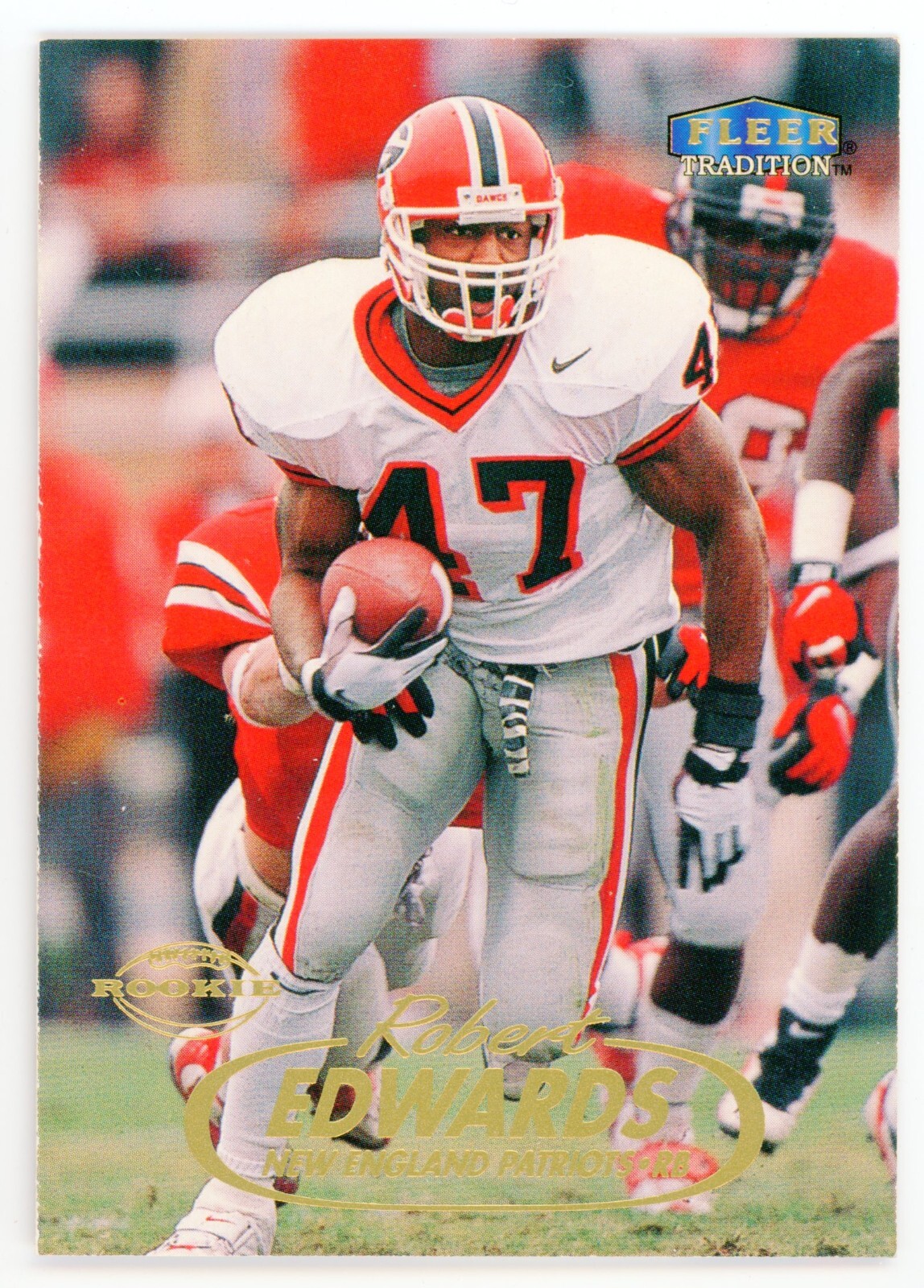 1998 Fleer Tradition Robert Edwards Card #226 Rookie RC