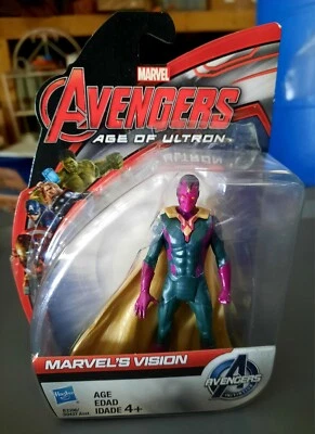 Avengers Age of Ultron MARVEL'S VISION 3.75" Figure NEW Hasbro 2015 J.A.R.V.I.S. - Image 1 of 2