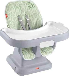 Fisher-Price Space Saver Simple Clean High Chair with Wraparound Deep-Dish Tray - Picture 1 of 7