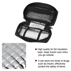 Portable Insulin Cooler Protector Bag Organizer For Travel CBK - Picture 1 of 15