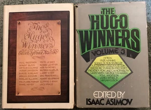 The Hugo Winners Volumes 1, 2 & 3, edited by Isaac Asimov, hardcovers - Picture 1 of 7