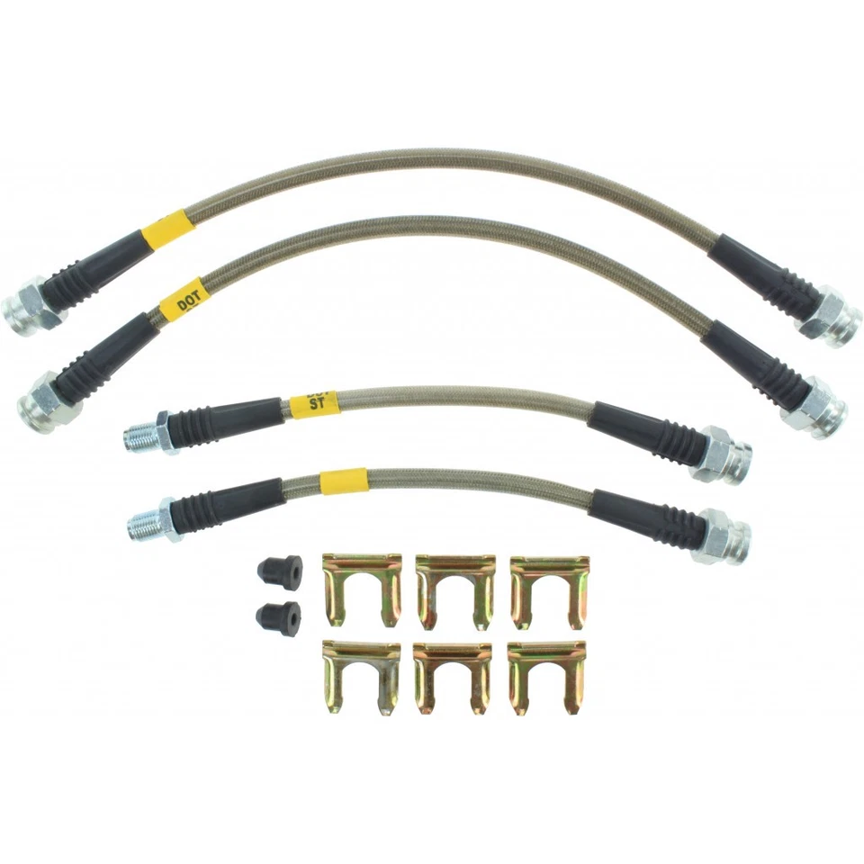StopTech For Mitsubishi Diamante 1992-1996 Brake Line Kit Stainless Steel - Rear - Image 1 of 4