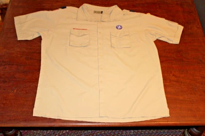 Camisa para hombre Boy Scouts of America BSA tostada 2X-grande XXL 100 % nailon flexible Foto 1 de 4