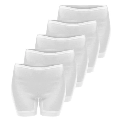 SCHÖLLER Damen Normalbein-Schlüpfer langes Bein Baumwoll-Classics | 5er Pack - Bild 1 von 3