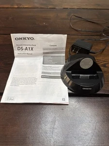 SUPER BELLO - ECCELLENTE - Onkyo DS-A1X dock interattivo iPOD base nera - Foto 1 di 2