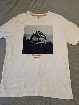 Timberland Men's Short Sleeve T-Shirt White Size Xl - Image 1 of 4
