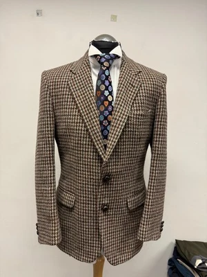 HARRIS TWEED HAND WOVEN ST.MICHAEL BLAZER PURE SCOTTISH WOOL SIZE 38R (0433) - Image 1 of 4