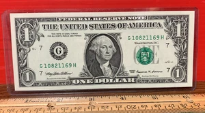 1 -1999 Series $1.00 Federal Reserve Note Very Nice Condition - Picture 1 of 5