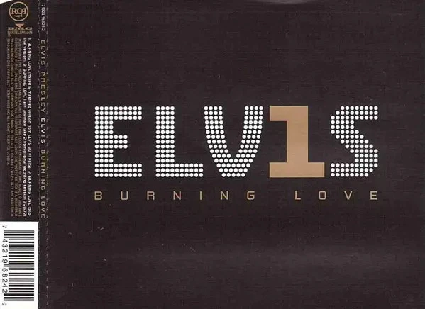 CD SINGLE Elvis Presley Burning Love RCA - Bild 1 von 1