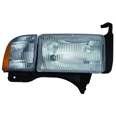 Headlight For Dodge Ram 2500 94 Passenger Side Replacement CAPA Certified Foto 1 de 2