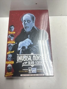 UNIVERSAL MONSTERS OF THE SILVER SCREEN 1996 LAVELLO CUCINA CONFEZIONE 36/8 SCATOLA SIGILLATA - Foto 1 di 4