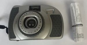 Kit fotocamera Kalimar Zoom 35 mm punta e scatta pellicola messa a fuoco zoom libero vintage inutilizzato - Foto 1 di 10