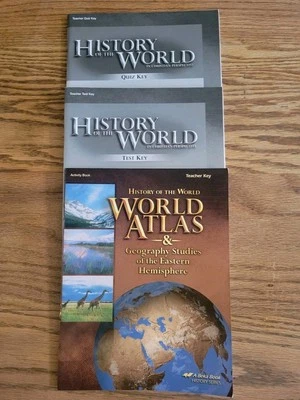 Abeka History Of The World 6th Grade Set Of Answer Keys: Activity, Quiz, & Tests - Image 1 of 4