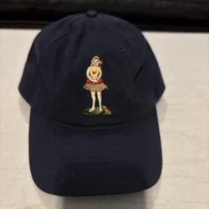 NWT Maui Jim Hula Girl Hat Adjustable, Navy - Picture 1 of 5