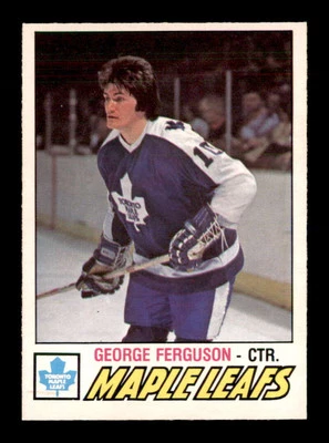 1977 O-Pee-Chee NHL #266 George Ferguson  NM/NM+ X3319127 - Image 1 of 3