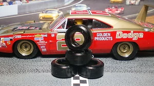 1/32 URETHANE SLOT CAR TIRES 2pr PGT-22103XD "Soft" fit CARRERA Historic Nascar - Picture 1 of 1